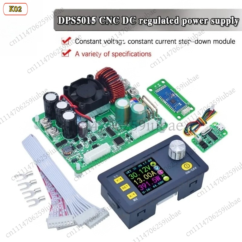 Power Supply Tester - BK DPS5015 LCD Programmeerbare Step-down Voedingsmodule