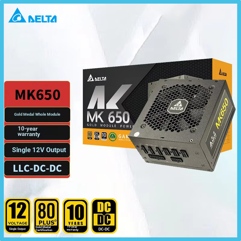 Power Supply 650W - DELTA MK650 650W nominale vermogensvoeding voor