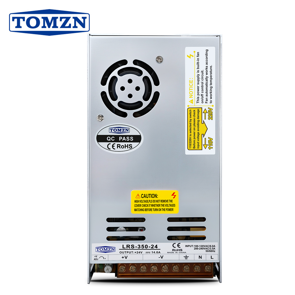 Smps Power Supply - TOMZN 350W AC-DC SMPS Schakelende voeding