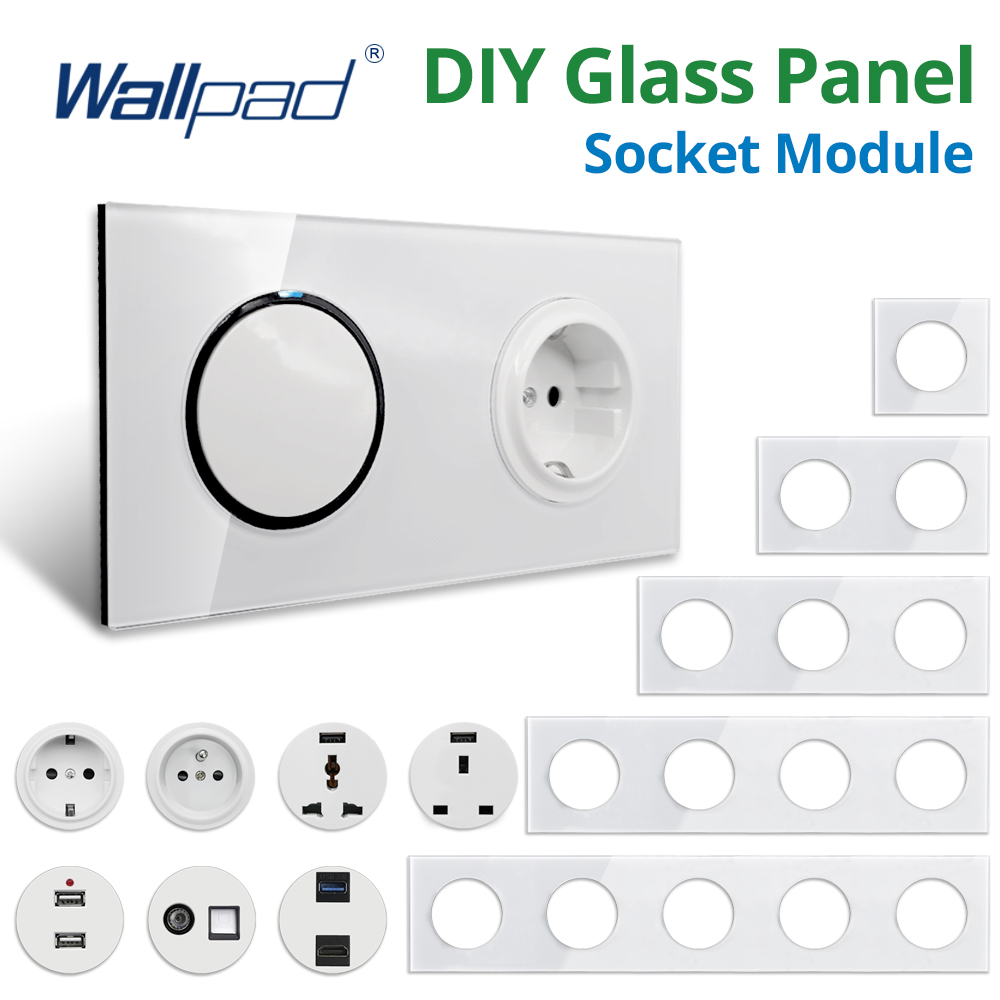 Modular Power Supply - Wallpad Diy Module Wit Glas Panel