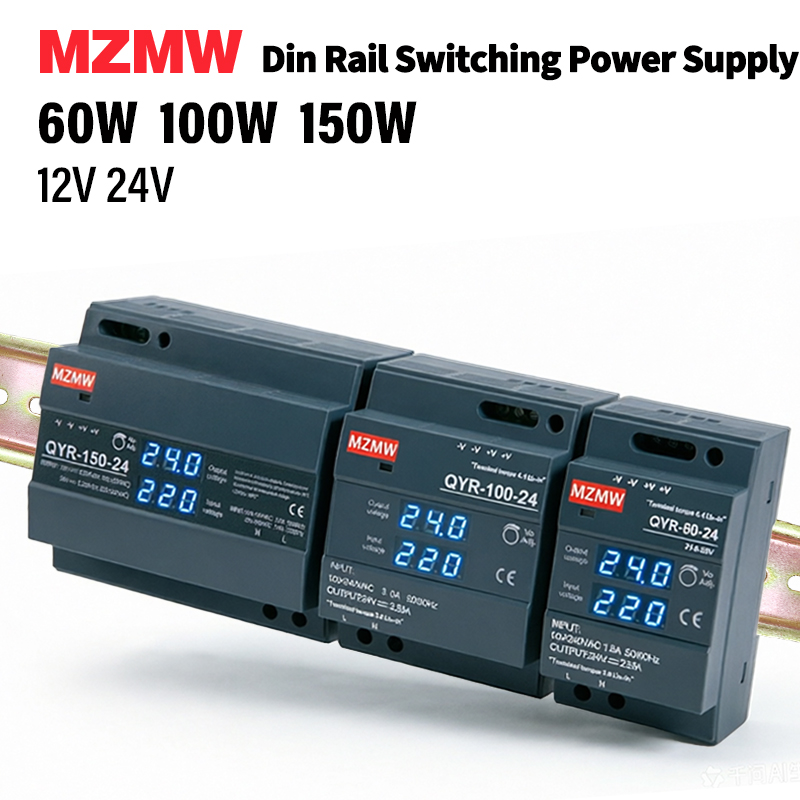 MZMW 60W 100W 150W DIN-rail sc - Smps Power Supply recensie en prijs