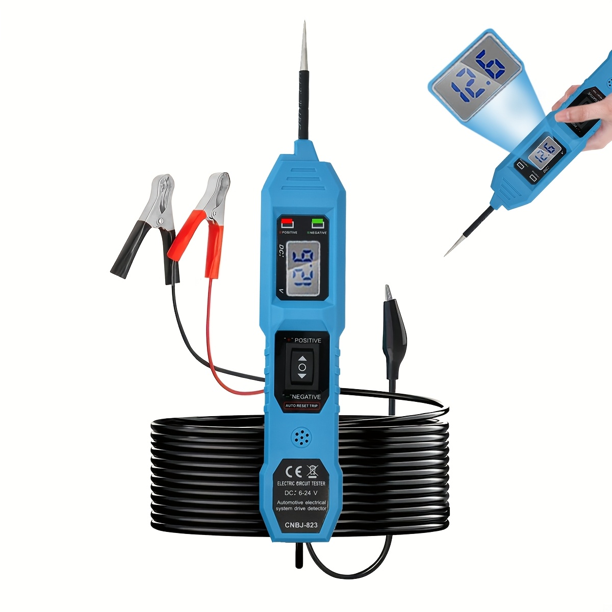 Power Circuit Probe Tester 6V- - Power Supply Tester recensie en prijs