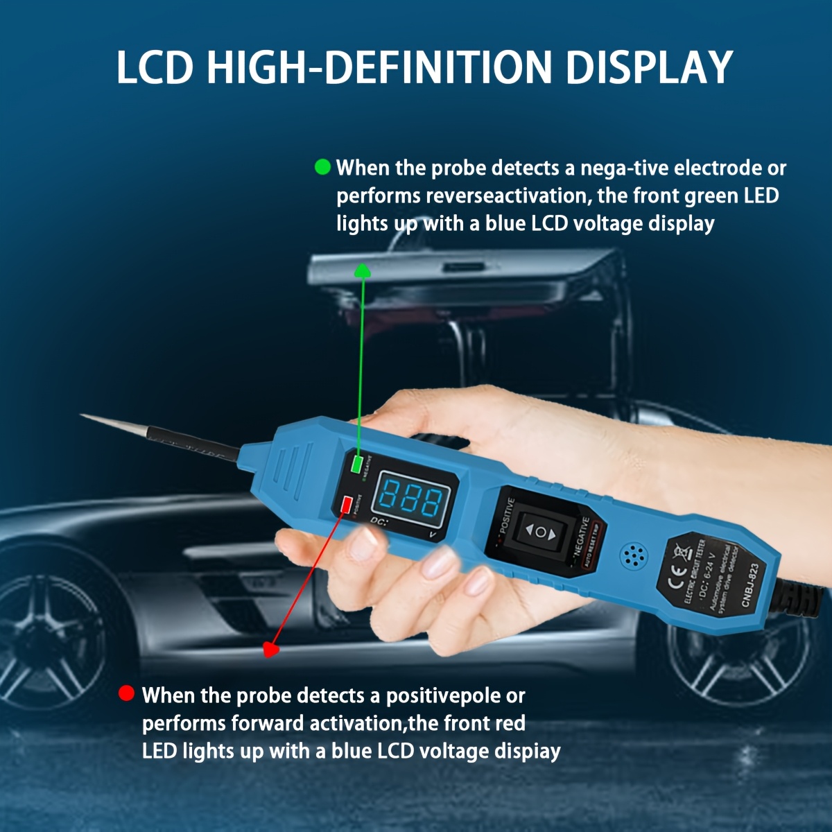 Power Circuit Probe Tester 6V- - Power Supply Tester recensie en prijs
