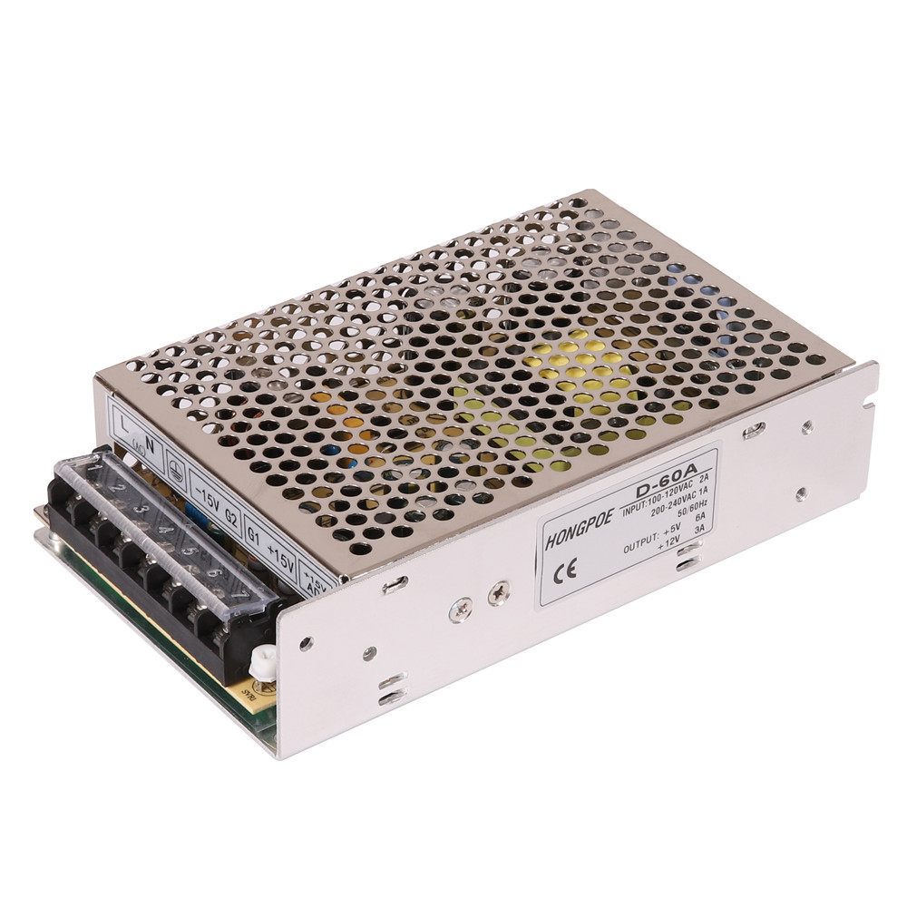 60W dubbele uitgang 5V 10V 12V - Smps Power Supply recensie en prijs