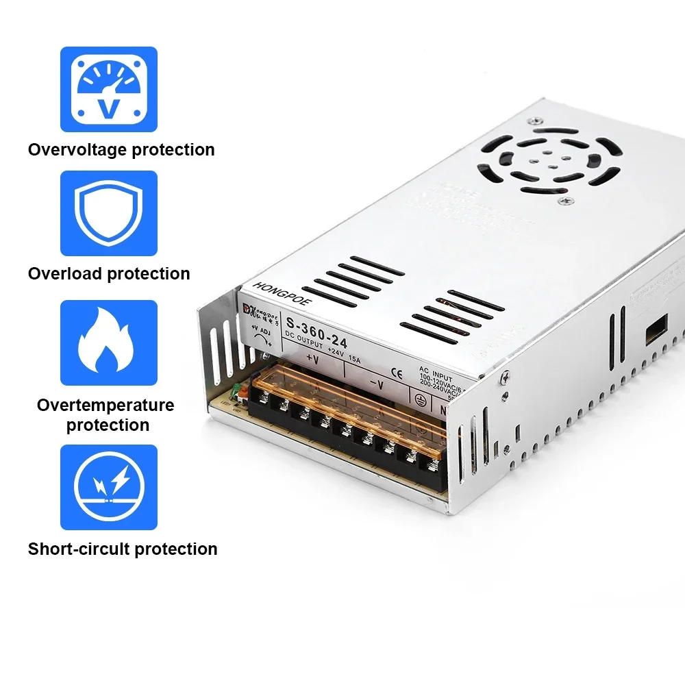 300W 360W 400W AC naar DC scha - Smps Power Supply recensie en prijs