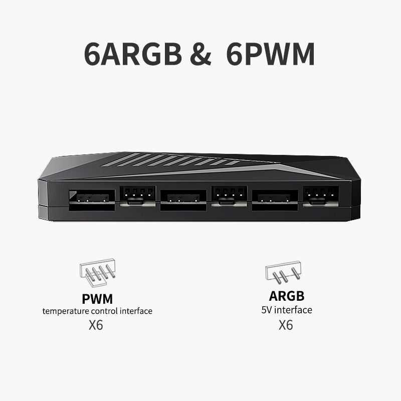 TEUCER LP-6P ARGB Afstandsbedi - Pc Power Supply recensie en prijs