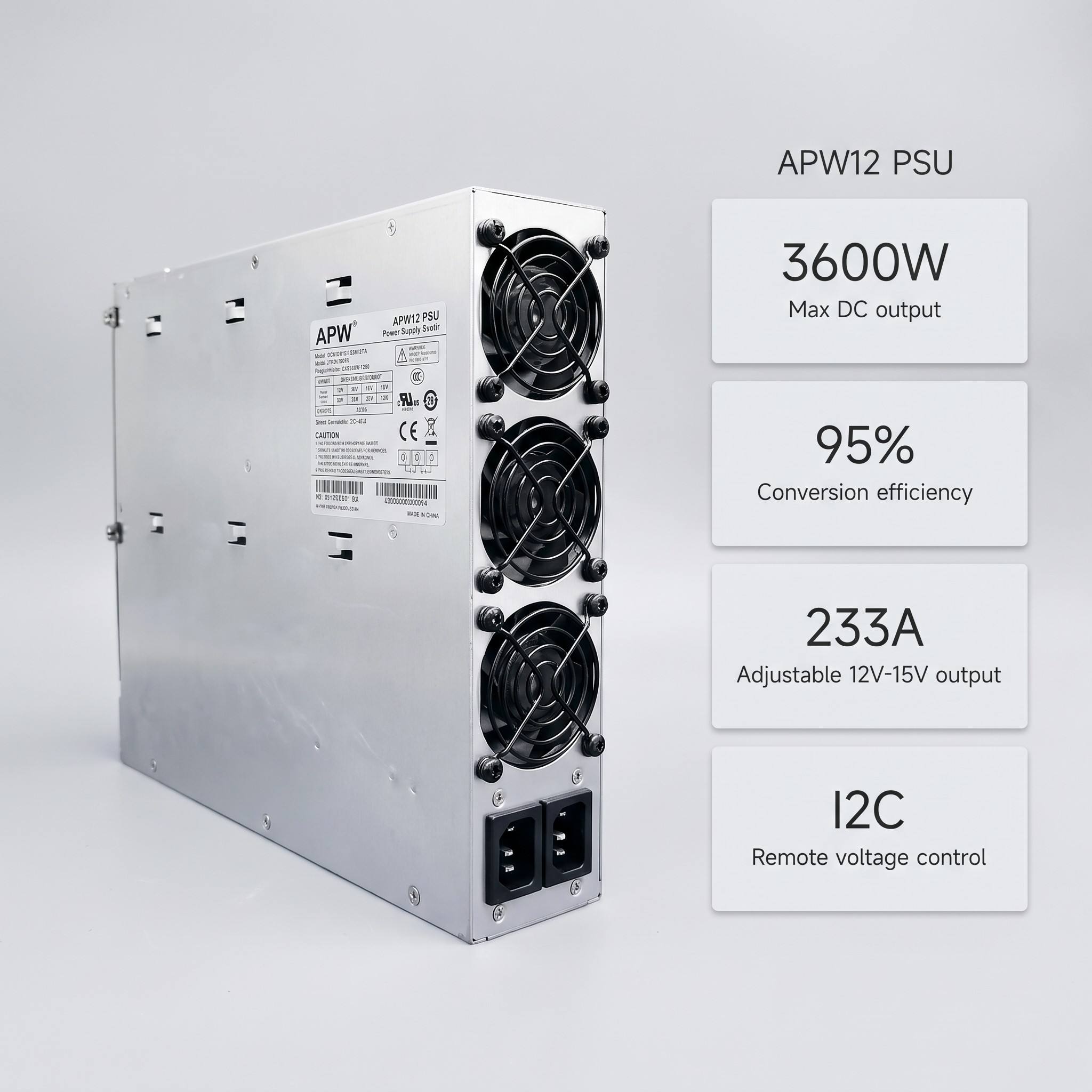 S19K Pro L7 S19J Pro XP 141T A - Power Supply 12V recensie en prijs